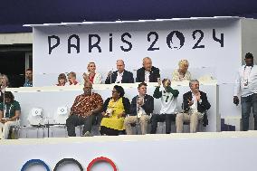 Paris 2024 - Monaco Royals At Rugby Sevens Semi-Final France v South Africa