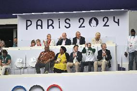 Paris 2024 - Monaco Royals At Rugby Sevens Semi-Final France v South Africa