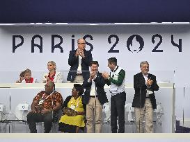 Paris 2024 - Monaco Royals At Rugby Sevens Semi-Final France v South Africa