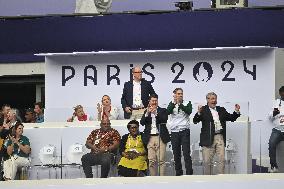 Paris 2024 - Monaco Royals At Rugby Sevens Semi-Final France v South Africa