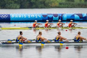 (PARIS2024)FRANCE-VAIRES-SUR-MARNE-ROWING-HEAT