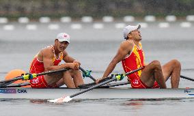 (PARIS2024)FRANCE-VAIRES-SUR-MARNE-ROWING-HEAT