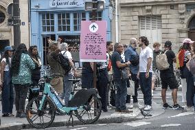 Paris 2024 - Chaos In The Train Stations And In The Streets Of Paris