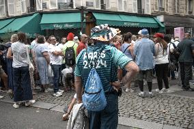 Paris 2024 - Chaos In The Train Stations And In The Streets Of Paris