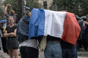 Paris 2024 - Chaos In The Train Stations And In The Streets Of Paris