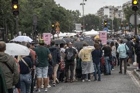 Paris 2024 - Chaos In The Train Stations And In The Streets Of Paris