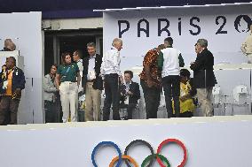 Paris 2024 - Rugby Sevens - Princess Anne At France v South Africa