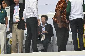 Paris 2024 - Rugby Sevens - Princess Anne At France v South Africa