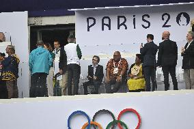 Paris 2024 - Rugby Sevens - Princess Anne At France v South Africa