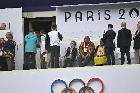 Paris 2024 - Rugby Sevens - Princess Anne At France v South Africa
