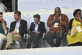 Paris 2024 - Rugby Sevens - Princess Anne At France v South Africa