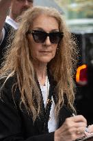 Celine Dion Leaves Her Hotel - Paris