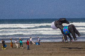 International Kites Festival In Yogyakarta