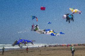 International Kites Festival In Yogyakarta