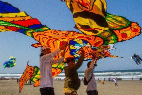 International Kites Festival In Yogyakarta