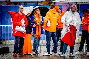 Paris 2024 - Royals Visit The Cycling Race, Individual Time Trial Women