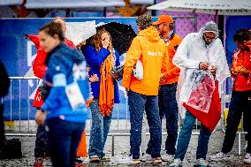 Paris 2024 - Royals Visit The Cycling Race, Individual Time Trial Women