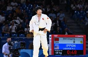 (PARIS2024)FRANCE-PARIS-JUDO-WOMEN-48KG