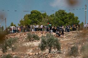 Palestinians Weekly Protests Against Israeli Settlements