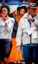 Paris 2024 - Royals Visit The Cycling Race, Individual Time Trial Women