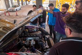 Iran-EDGE Car Part Drift In Tehran