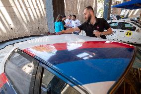 Iran-EDGE Car Part Drift In Tehran