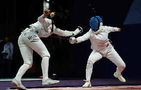 (PARIS2024)FRANCE-PARIS-WOMEN-FENCING-EPEE INDIVIDUAL