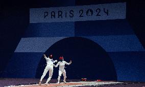 (PARIS2024)FRANCE-PARIS-WOMEN-FENCING-EPEE INDIVIDUAL