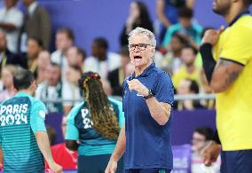 (PARIS2024)FRANCE-PARIS-VOLLEYBALL-MEN'S PRELIMINARY ROUND-ITA VS BRA