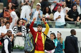 (PARIS2024)FRANCE-PARIS-TENNIS-MEN'S SINGLES FIRST ROUND