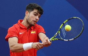 (PARIS2024)FRANCE-PARIS-TENNIS-MEN'S SINGLES FIRST ROUND