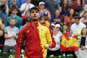 (PARIS2024)FRANCE-PARIS-TENNIS-MEN'S SINGLES FIRST ROUND