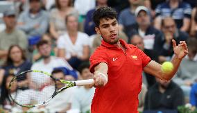 (PARIS2024)FRANCE-PARIS-TENNIS-MEN'S SINGLES FIRST ROUND