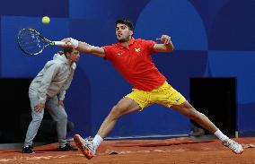 (PARIS2024)FRANCE-PARIS-TENNIS-MEN'S SINGLES FIRST ROUND