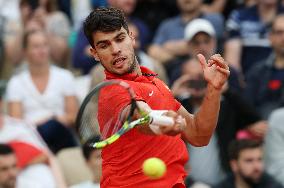 (PARIS2024)FRANCE-PARIS-TENNIS-MEN'S SINGLES FIRST ROUND