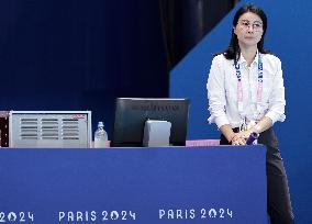 (PARIS2024)FRANCE-SAINT DENIS-DIVING-WOMEN'S SYNCHRONISED 3M SPRINGBOARD FINAL