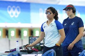 (PARIS2024)FRANCE-CHATEAUROUX-SHOOTING-WOMEN'S 10M AIR PISTOL-QUALIFICATION