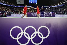 (PARIS2024)FRANCE-PARIS-BADMINTON-MIXED DOUBLES