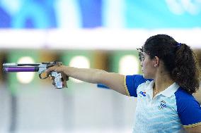 (PARIS2024)FRANCE-CHATEAUROUX-SHOOTING-WOMEN'S 10M AIR PISTOL-QUALIFICATION