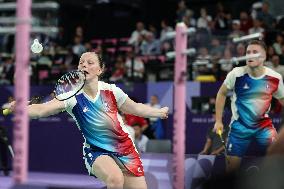 (PARIS2024)FRANCE-PARIS-BADMINTON-MIXED DOUBLES