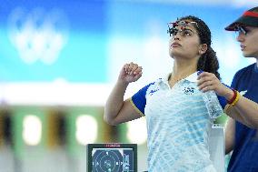 (PARIS2024)FRANCE-CHATEAUROUX-SHOOTING-WOMEN'S 10M AIR PISTOL-QUALIFICATION