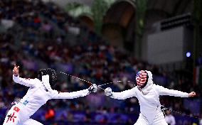 (PARIS2024)FRANCE-PARIS-WOMEN-FENCING-EPEE INDIVIDUAL