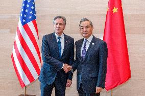 LAOS-VIENTIANE-CHINA-WANG YI-U.S.-SECRETARY OF STATE-MEETING