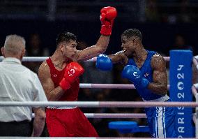 (PARIS2024) FRANCE-PARIS-BOXING-MEN'S 80KG PRELIMINARIES-ROUND OF 32