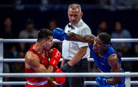 (PARIS2024) FRANCE-PARIS-BOXING-MEN'S 80KG PRELIMINARIES-ROUND OF 32