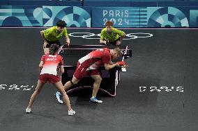 Paris 2024 - Table Tennis Mixed Double Round Of 16