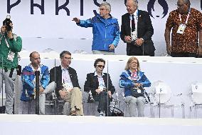 Paris 2024 - Rugby Sevens Princess Anne At Australia v South Africa