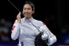 (PARIS2024)FRANCE-PARIS-WOMEN-FENCING-EPEE INDIVIDUAL