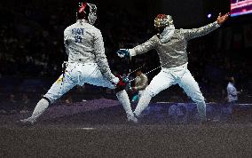 (PARIS2024)FRANCE-PARIS-MEN-FENCING-SABRE INDIVIDUAL