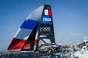 (PARIS 2024)FRANCE-MARSEILLE-OLY-SAILING-TRAINING